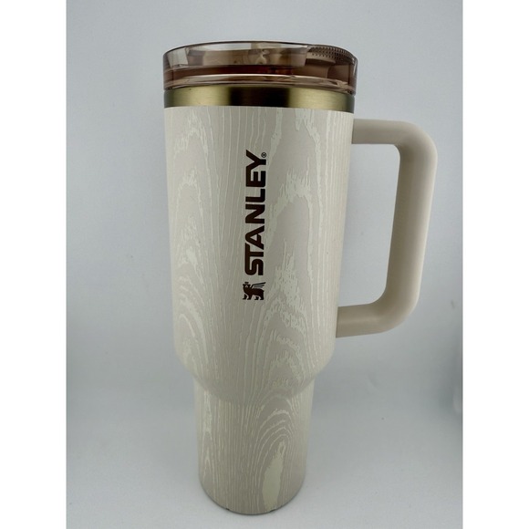 Stanley Other - STANLEY Quencher Protour Tumbler 40oz Birch Woodgrain Cream-Rose Lid - Ltd. Ed.